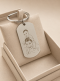 Personalized Keychain - A small detail that carries meaningful memories.