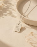 Custom Silver 925 Necklace for Men – Personalized Engraved Necklace